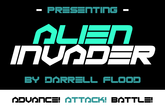 Alien Invader: The Sci-Fi Font for Bold, Futuristic Branding