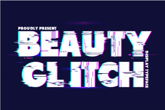 Beauty Glitch: Where Sci-Fi Distortion Meets Modern Design