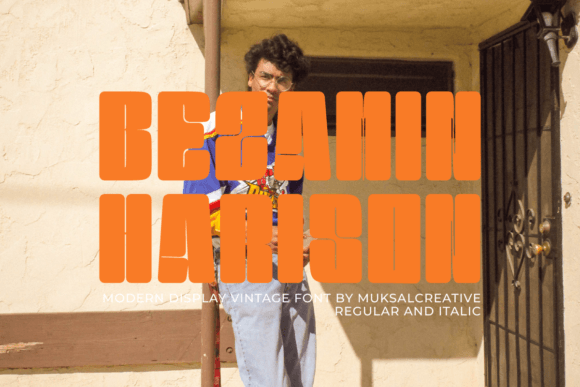 Bezamin Harison: A Modern Vintage Font for Timeless Design