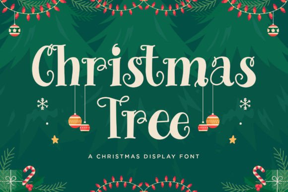 Christmas Tree Font: A Festive Typeface for Holiday Cheer