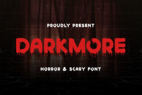 Darkmore: The Typeface That Whispers Horror in Every Letter