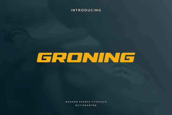Groning: The Typeface That Commands Attention on the Field and Beyond
