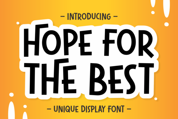 Hope for the Best: Where Handwritten Charm Meets Modern Branding