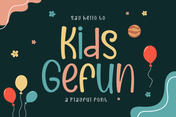 Kids Gefun: A Bold Typeface for Modern Branding