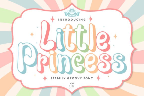 Little Princess: A Groovy Display Font for Bold Branding
