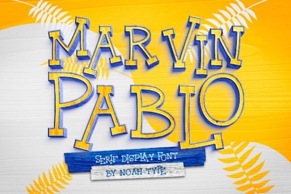 Marvin Pablo: A Playful Serif with Serious Branding Potential