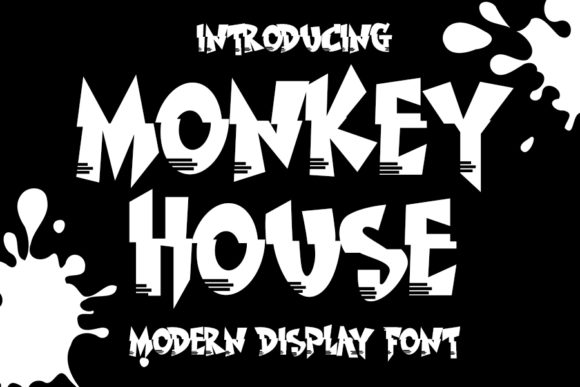 Monkey House: A Display Font with a Playful Edge