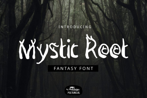 Mystic Root: The Bold Display Font for Modern Creatives