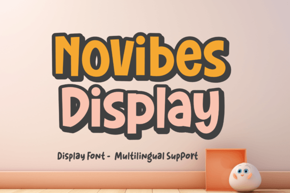 Novibes Display: A Typeface That Commands Attention