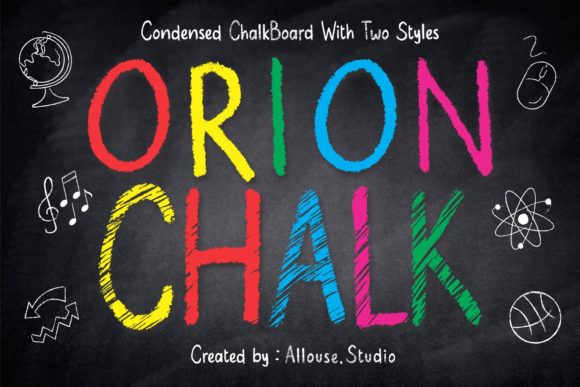 Orion Chalk: The Playful Typeface for Authentic Projects