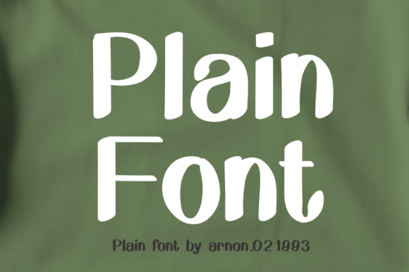 Plain: The Friendly Display Font That Feels Like a Warm Hug