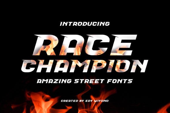 Race Champion: The High-Speed Font for Your Boldest Projects