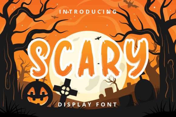 Scary: The Friendly Brush Font for Spooky Season & Beyond