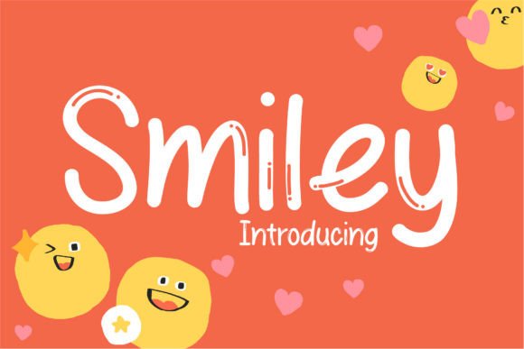 Smiley: A Playful Display Font for Creative Projects
